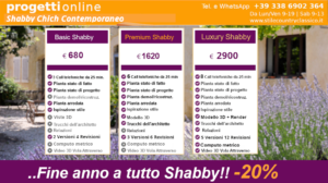 architetto online shabby pacchetti a costo fisso